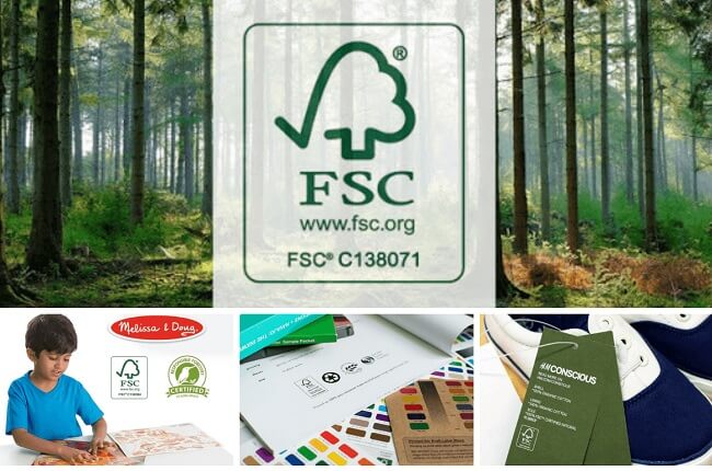 các nước sử dụng chứng nhận fsc