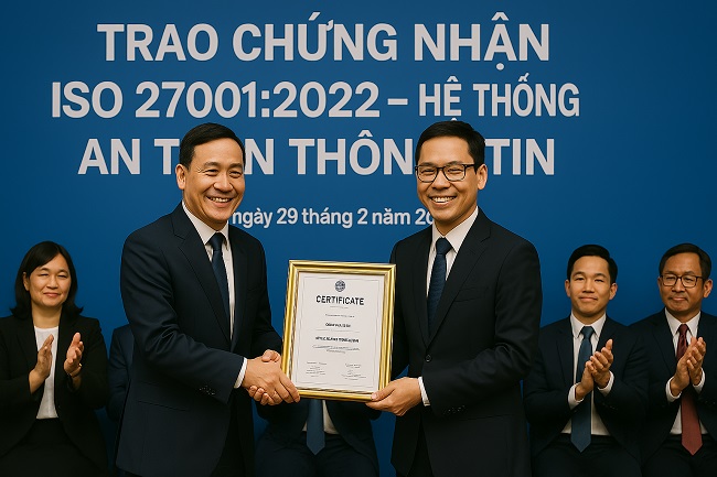 chứng nhận iso 27001:2022