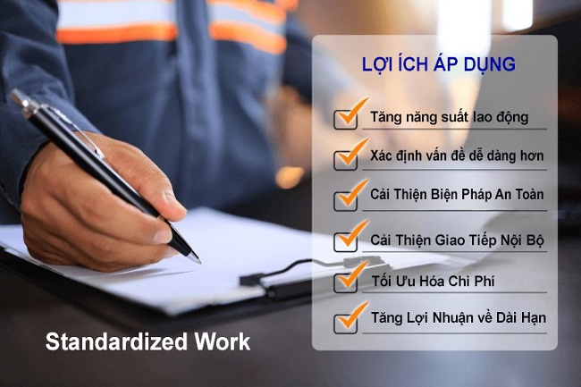 lợi ích của việc chuẩn hóa quy trình