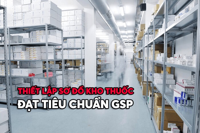 thiết lập kho thuốc đạt gsp