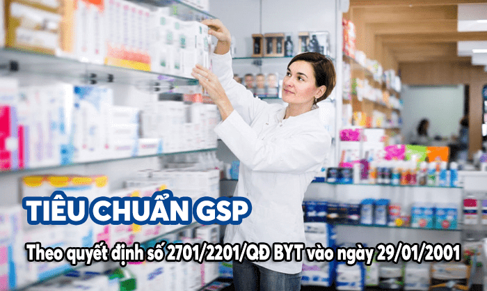 tiêu chuẩn GSP trong quản lý kho thuốc